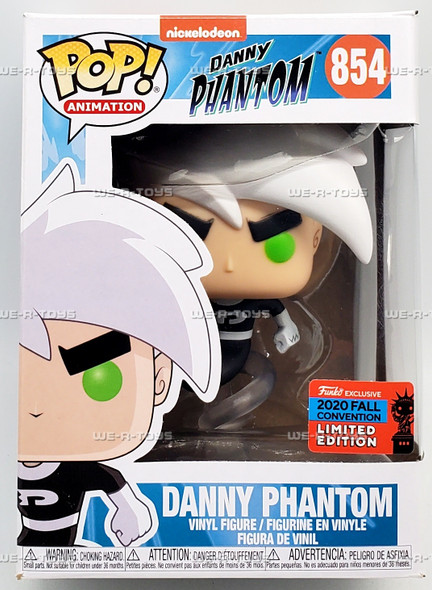Funko POP Animation Nickelodeon's Danny Phantom 854 Vinyl Figure