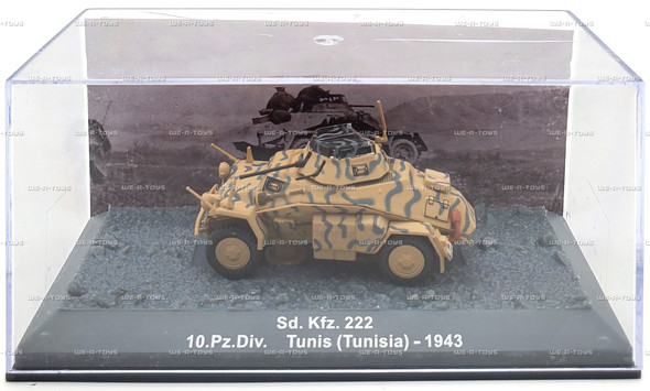 Altaya Sd. Kfz. 222 Tunis - 1943 Vehicle 1:72 Scale