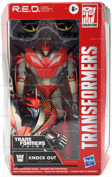 Transformers Prime Knock Out R.E.D Action Figure 2021 Hasbro #F0744