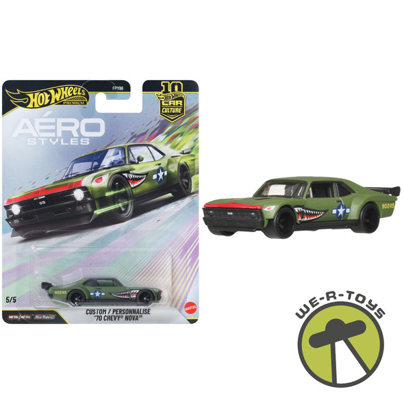 Hot Wheels Premium Car Culture Aéro Styles Custom ’70 Chevy Nova