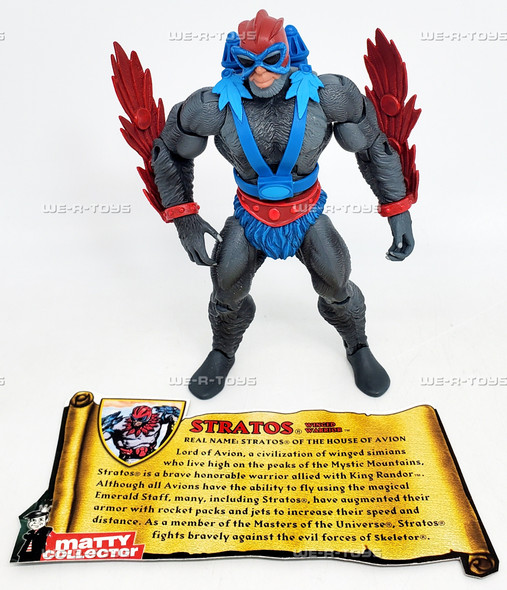 Masters of the Universe Classics Stratos Action Figure Mattel No Box