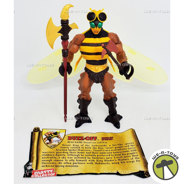 Masters of the Universe Classics Buzz-Off Action Figure and Accessories No Box