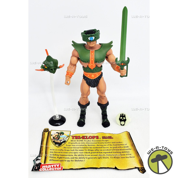 Masters of the Universe Classics Tri-Klops Action Figure and Accessories No Box
