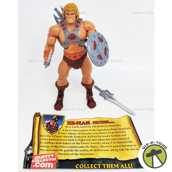 Masters of the Universe He-Man Action Figure and Accessories No Box