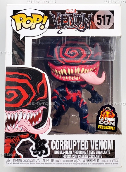 Funko POP Marvel Venom Corrupted Venom 517 Vinyl Bobble Head Figure