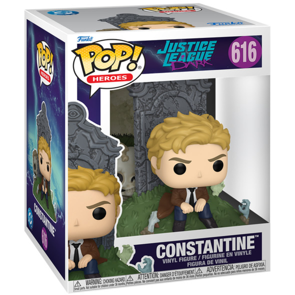 Funko Pop Justice League Dark Constantine Deluxe Vinyl Figure #616