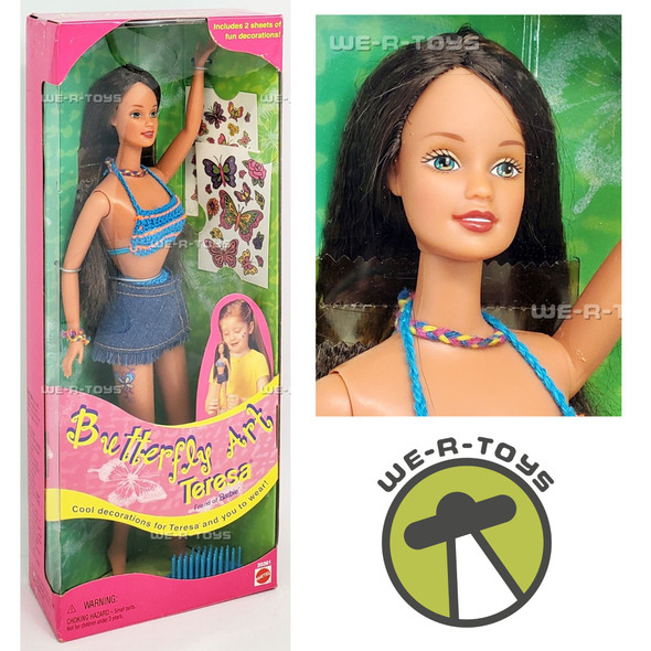 Butterfly Art Teresa Barbie Doll 1998 Mattel 20361