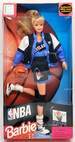 NBA Cleveland Cavs Barbie Doll 1998 Mattel 20736