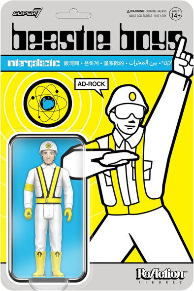 Beastie Boys Ad-Rock (Intergalactic Crossing Guard) 3 3/4-Inch ReAction Figure
