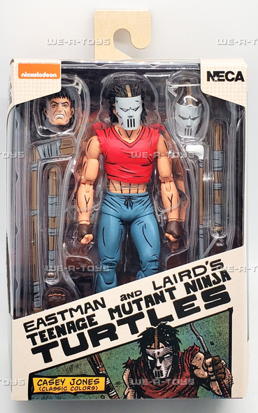TMNT Casey Jones Classic Colors Action Figure 2023 NECA 54335