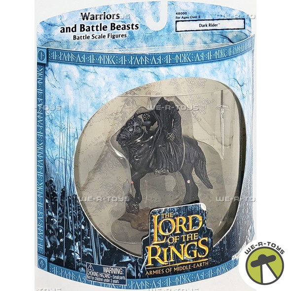 LOTR Armies of Middle Earth Warriors and Battle Beasts Dark Rider Figure 48001