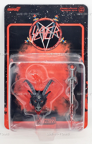Slayer Ultimates Screaming Head and Blood Covered Sword for Action Figures 88660