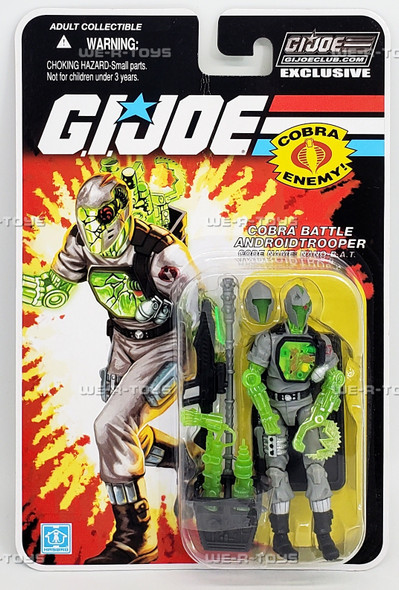 G.I. Joe Cobra Battle Android Trooper Code Name NANO-B.A.T. Action Figure