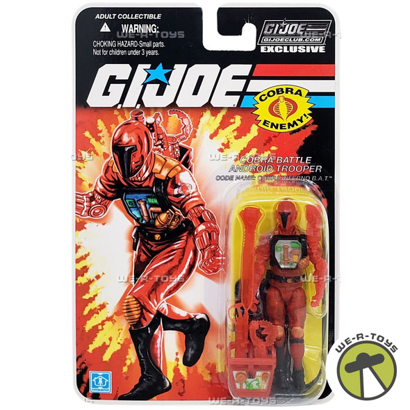G.I. Joe Cobra Battle Android Trooper Code Name Cobra Inferno B.A.T. Figure