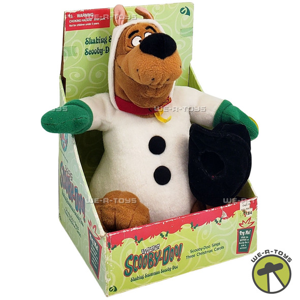 Shaking Snowman Scooby-Doo Sings 3 Christmas Carols 2002 Gemmy 15622
