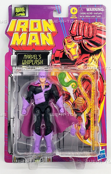 Marvel Legends Series Iron Man Marvel's Whiplash Action Figure 2024 Hasbro F9030
