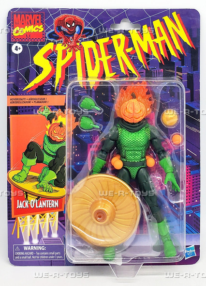 Marvel Legends Series Spider-Man Jack O'Lantern Action Figure 2024 Hasbro F9024