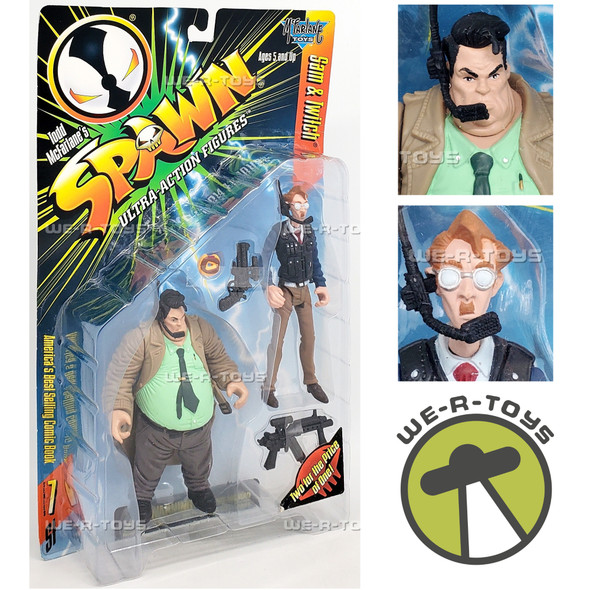 Spawn Sam and Twitch Action Figure Set 1996 McFarlane Toys 10186