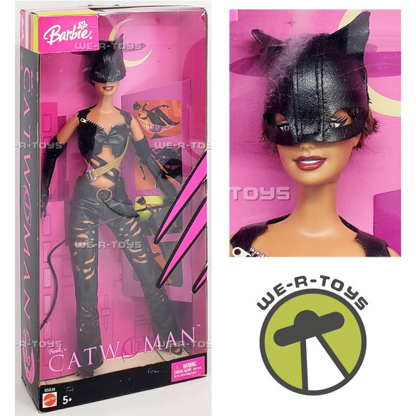 Barbie as Catwoman Doll Halle Berry 2004 Mattel B5638