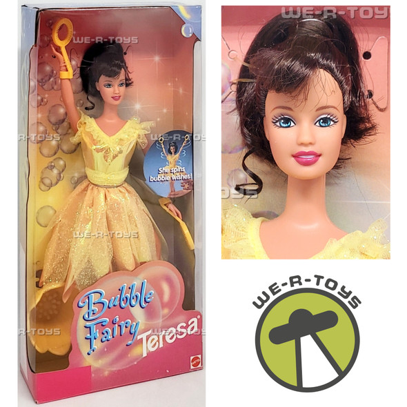 Bubble Fairy Teresa Barbie Doll Mattel 22089