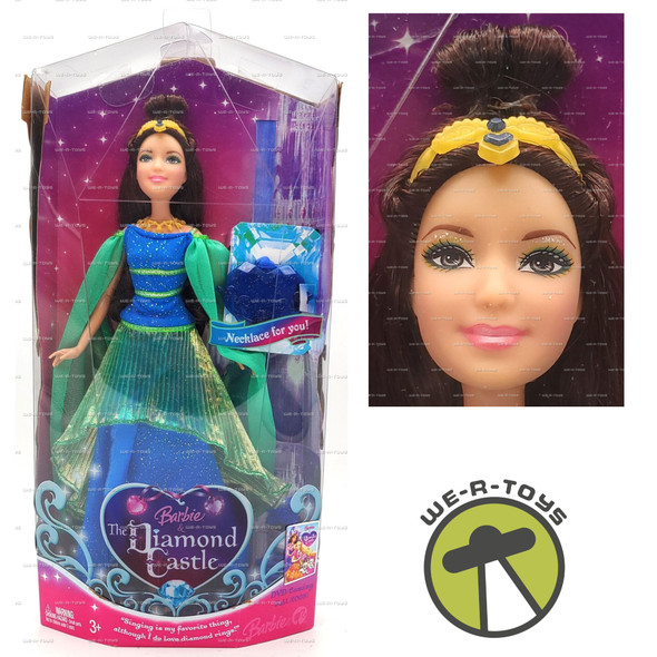 Barbie & The Diamond Castle Blue Muse Doll 2008 Mattel #M0795
