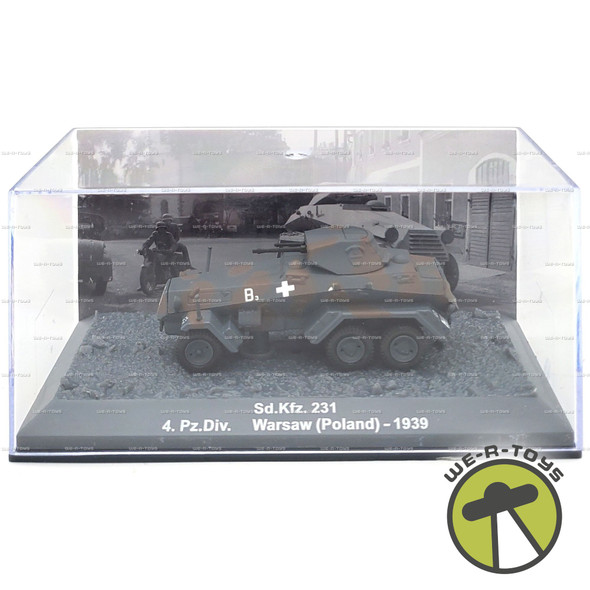 Altaya Sd.Kfz. 231 Warsaw Poland - 1939 1/72 Scale Vehicle