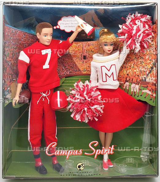 Campus Spirit Barbie and Ken Doll Gift Set 2008 Mattel L9649