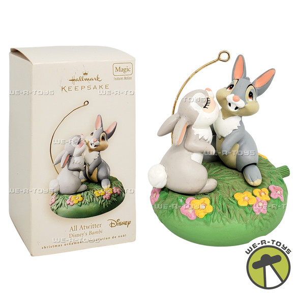 Hallmark Keepsake Disney's Bambi All Atwitter Christmas Ornament QXD6359