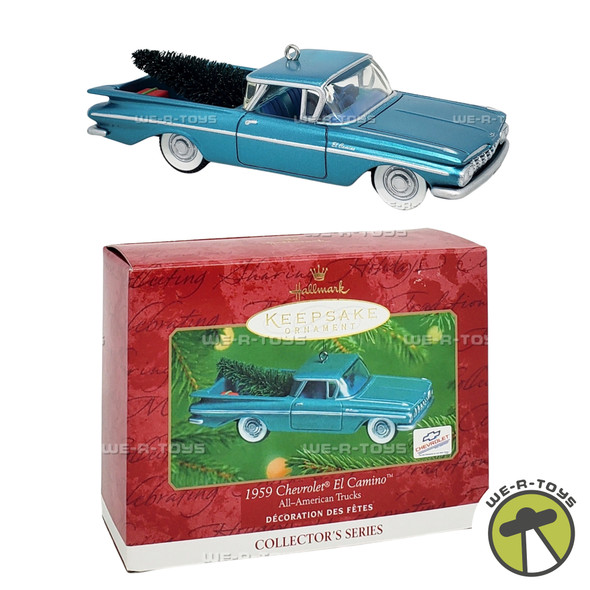 Hallmark Keepsake All American Trucks 1959 Chevrolet El Camino Ornament QX6072