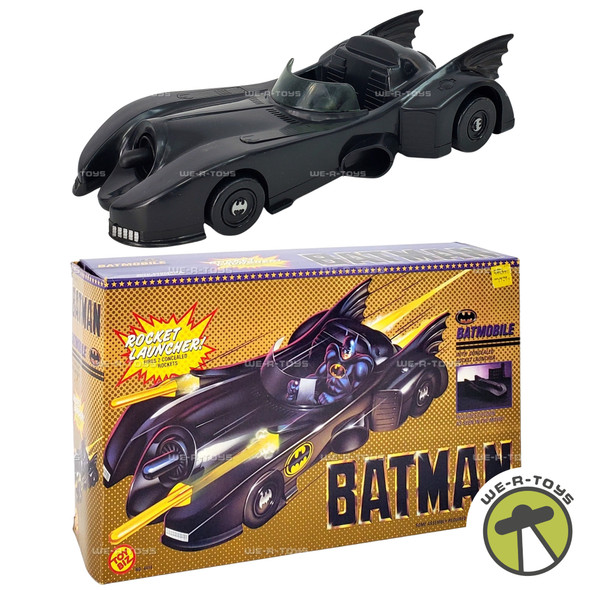 DC Batman Batmobile Vehicle with Rocket Launcher 1989 Toy Biz 04416