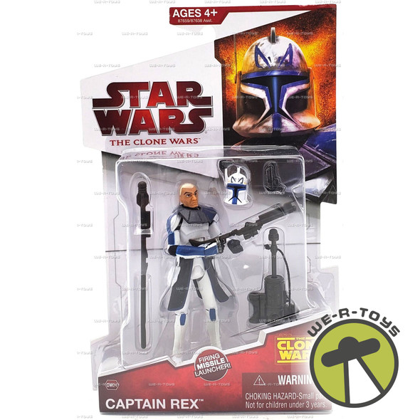 Star Wars The Clone Wars Captain Rex Action Figure CW24 2009 Hasbro #87659