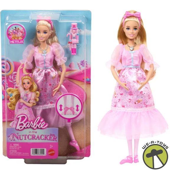 Barbie in the Nutcracker Clara Ballerina Doll with Articulated Ankles