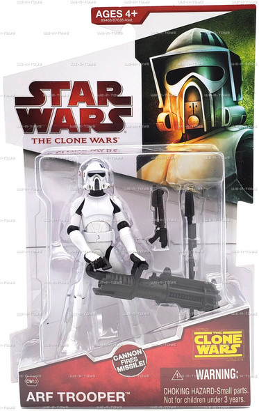Star Wars The Clone Wars ARF Trooper Action Figure CW10 2009 Hasbro #89468