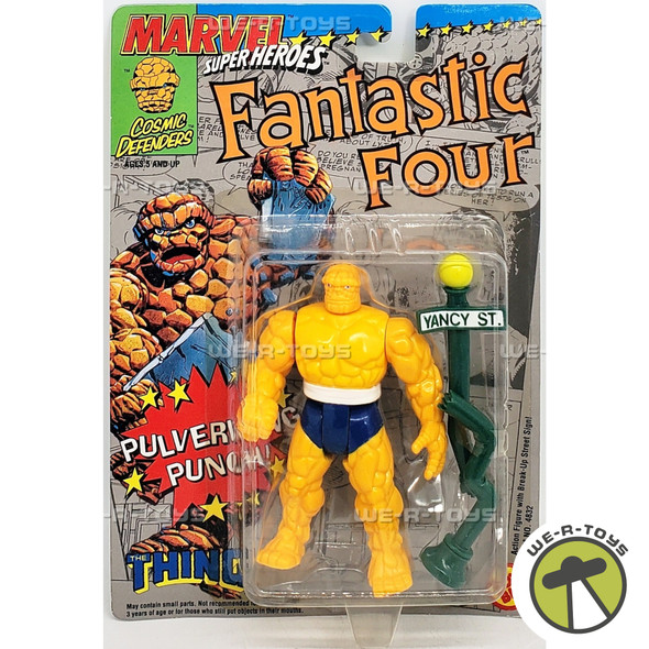 Marvel Super Heroes Fantastic Four The Thing Action Figure 1992 Toy Biz 48321