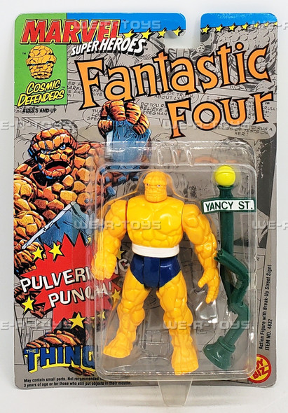 Marvel Super Heroes Fantastic Four The Thing Action Figure 1992 Toy Biz 48321