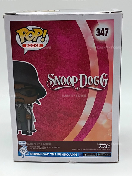 Funko Pop! Rocks Snoop Dogg 347 Flocked Limited Edition