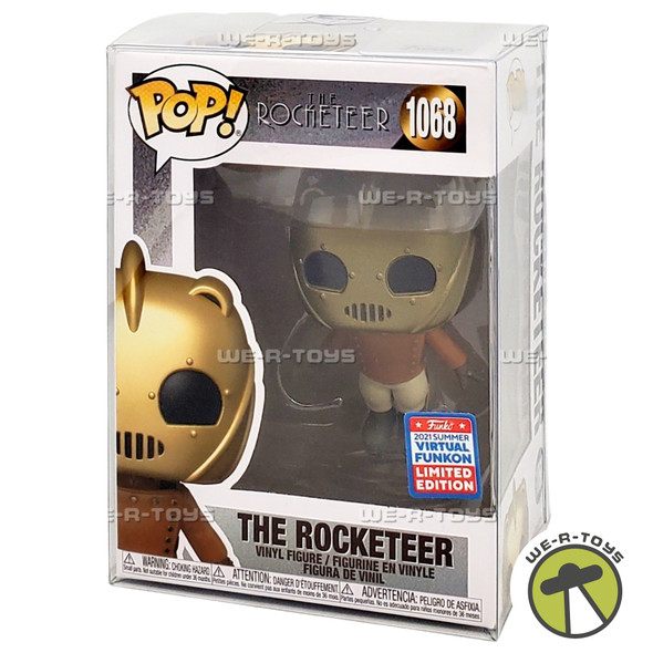 Funko POP Disney The Rocketeer 1068 Vinyl Figure 2021 Summer Virtual Funkon