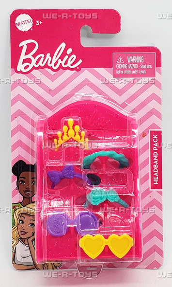 Barbie Headband Accessory Pack with Shelf 2020 Mattel GVY24