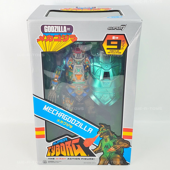 Godzilla Super Cyborg Toho Mechagodzilla 11" Toho Godzilla Figure Super7