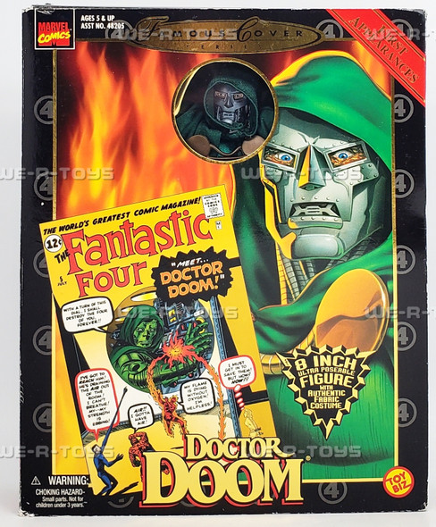 Marvel Comics Famous Cover Series Doctor Doom Action Figure 1998 Toy Biz 48206