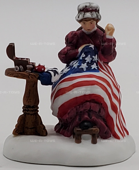 Department 56 Sewing the Stars & Stripes New England Village Series 57122