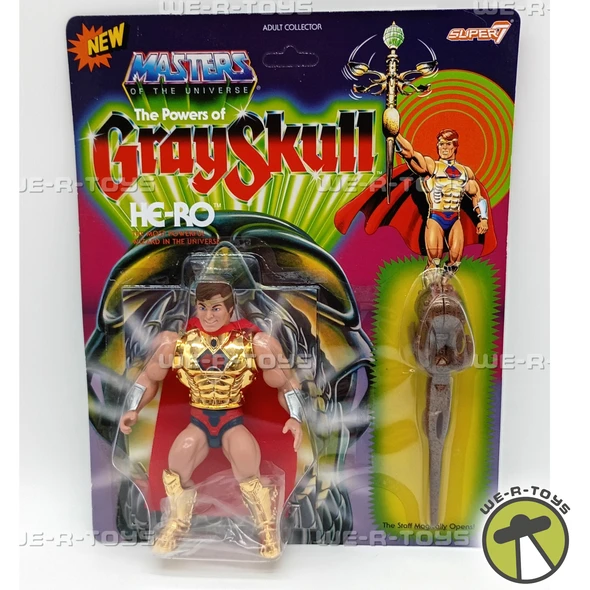 Masters of the Universe The Powers of Grayskull He-Ro Action Figure 2018