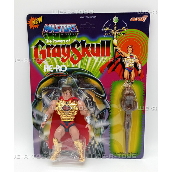 Masters of the Universe The Powers of Grayskull He-Ro Action Figure 2018