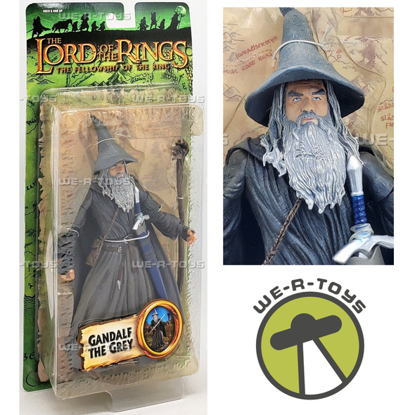 The Lord of the Rings Gandalf the Grey Action Figure 2004 Toy Biz 81486