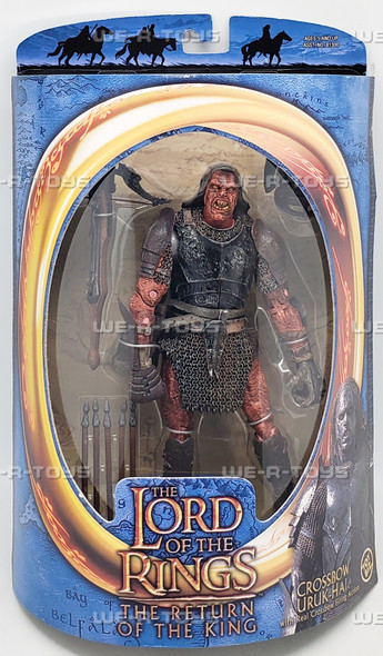 The Lord of the Rings Crossbow Uruk-Hai Action Figure 2003 Toy Biz 81306