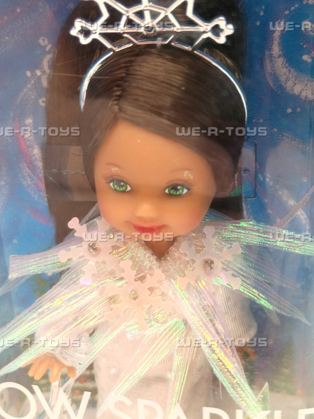 Snow Sparkle Nia Barbie Doll Kelly Club Christmas Ornament 2003 Mattel B1345