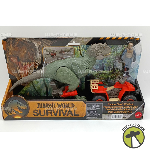Jurassic World Survival Capture Claw ATV Pack 2026 Mattel JKG91