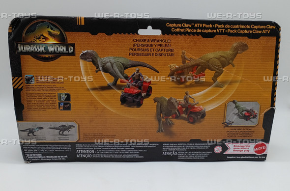 Jurassic World Survival Capture Claw ATV Pack 2026 Mattel JKG91