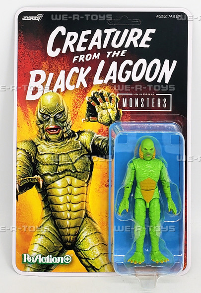 Universal Monsters Creature From the Black Lagoon ReAction Figure Super7 80343