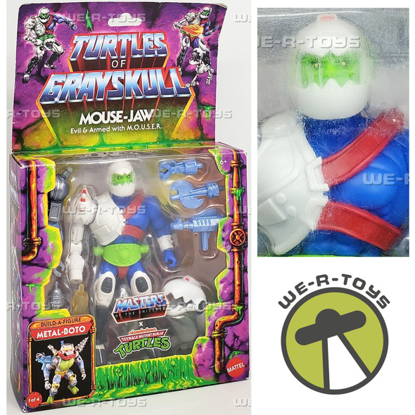 Turtles of Grayskull Mouse-Jaw Action Figure 2023 Mattel 20559